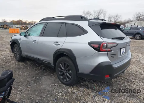 2025 Subaru Outback Onyx Edition из США, поврежденный, VIN 4S4BTALC0S3233627